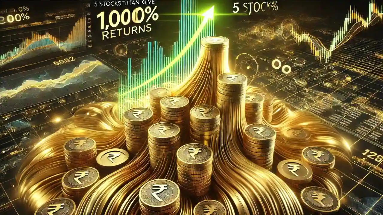 5 stocks that can deliver 1,000% returns in the long term